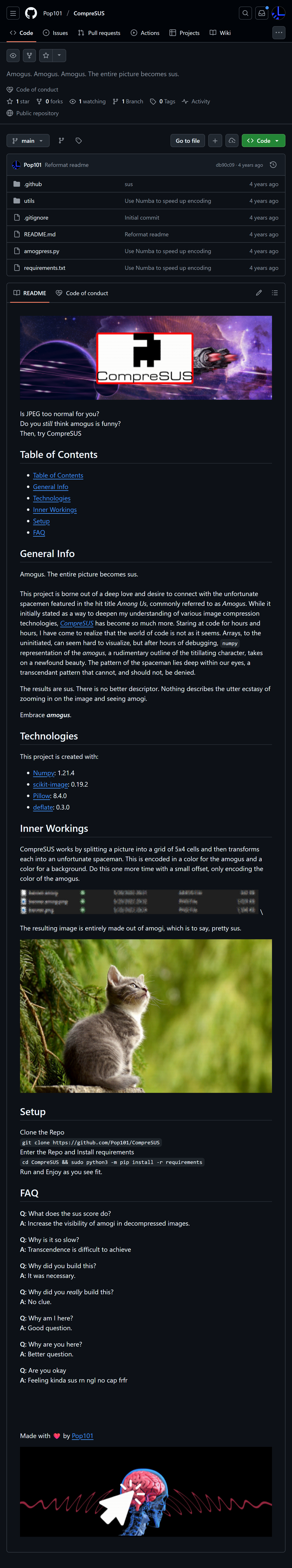 CompreSUS GitHub repository